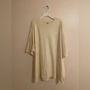 Comfort Colors Cream Short Sleeve Tee